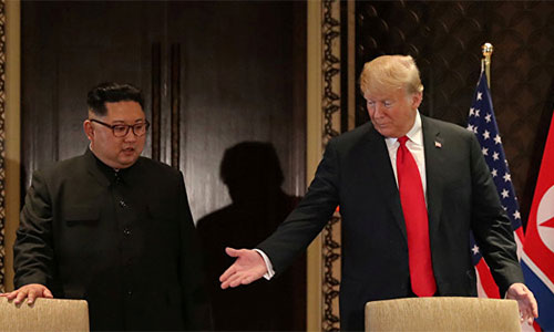 Trump asegura que ya no hay amenaza nuclear de Corea del Norte Trump asegura que ya no hay amenaza nuclear de Corea del Norte